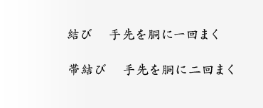 着付けの流れ3